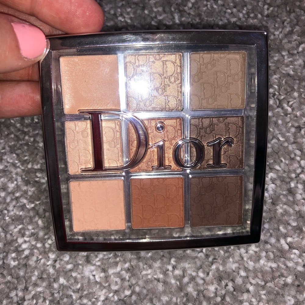 Dior Backstage Eye Palette in warm neutrals